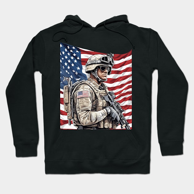 Delta Force Hoodie by animegirlnft